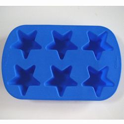 Wilton社/スター＜6個＞*SILICONE