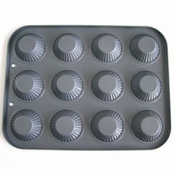 Ribbed *タルト型＜12個＞