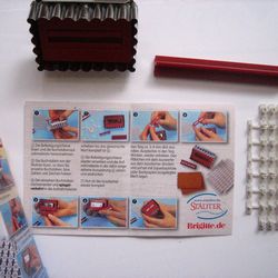 メッセージ Cookie Stamp Set