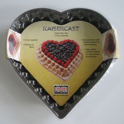 【KAISER社】Heart Flan Pan＜18x17.5cm＞
