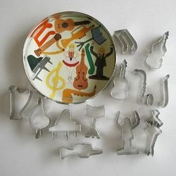 オーケストラset＜12種類＞ Cookie Cutter Set