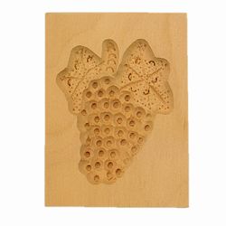 葡萄  wood cookie mould