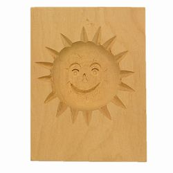 太陽  wood cookie mould