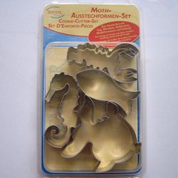 海の生き物＜4種類＞ Cookie Cutter Set