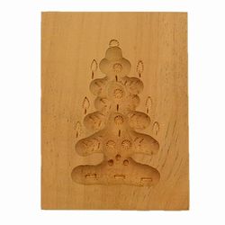 クリスマスツリー  wood cookie mould