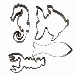 海の生き物＜4種類＞ Cookie Cutter Set