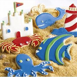 海の生き物 * クッキーカッターｓｅｔ＜6個＞