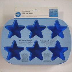 Wilton社/スター＜6個＞*SILICONE
