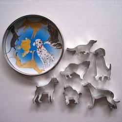 犬の仲間たち＜6種類＞ Cookie Cutter Set