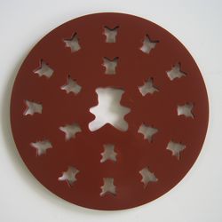 Pie Top Cutter＜テディーベアー＞24.5cm