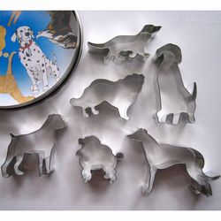 犬の仲間たち＜6種類＞ Cookie Cutter Set
