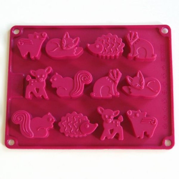 画像1: 【30％OFF】Birkmann社/森の動物たち*SILICONE (1)