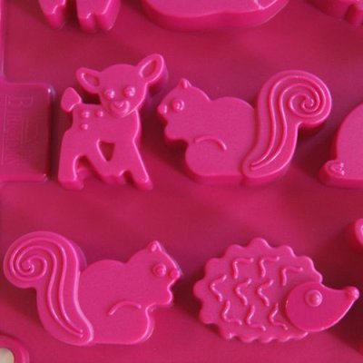 画像1: 【30％OFF】Birkmann社/森の動物たち*SILICONE