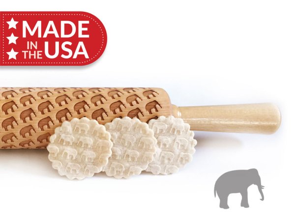 画像1: 【30％OFF】Elephant ＜ゾウ＞/ Rolling Pin＜L＞ (1)