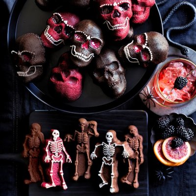 画像2: Spooky Skeleton Pan/不気味な骸骨ケーキパン