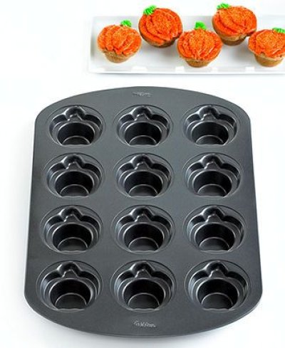 画像2: 【70％OFF/SALE】Pumpkin Cupcake Pan＜12個＞