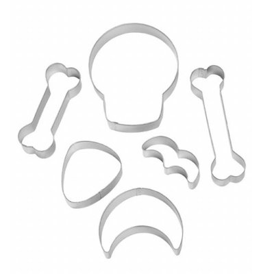 画像1: スケルトン骸骨 cookie cutter set