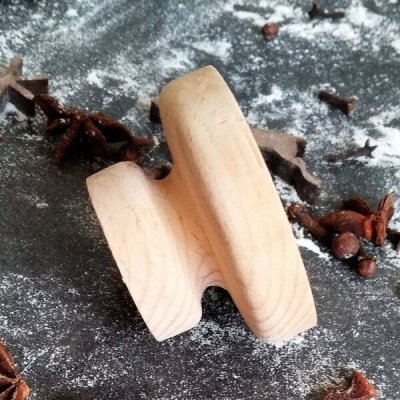 画像1: ツリー＆ツリー/tree in the trees*wood cookie stamp