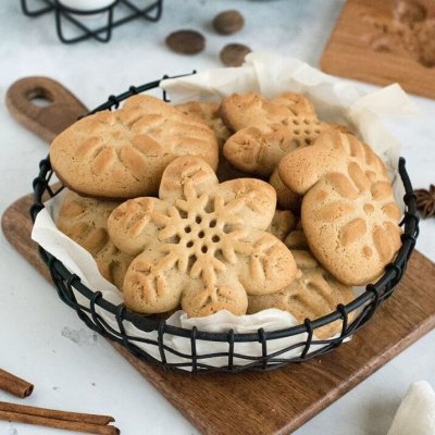 画像2: ミトン＜手袋＞*wood gingerbread cookie mold