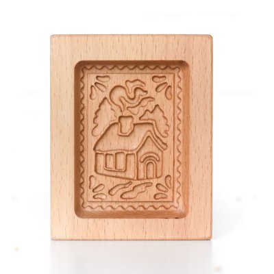 画像2: ハウス/house *wood gingerbread cookie mold