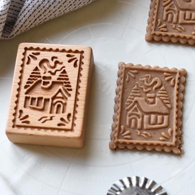 画像2: ハウス *wood cookie stamp