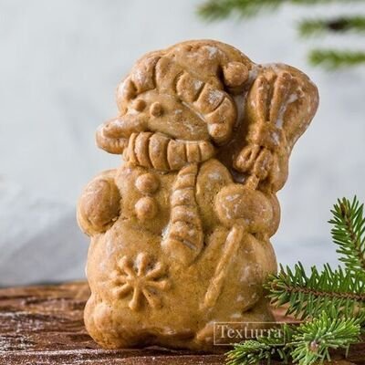 画像1: 雪だるま *wood gingerbread cookie mold