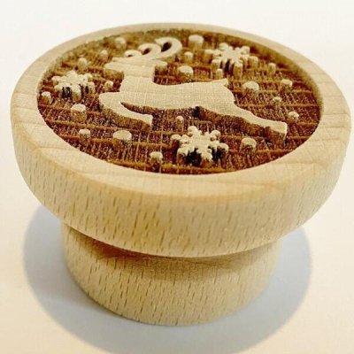 画像1: トナカイ/Reindeer*wood cookie stamp