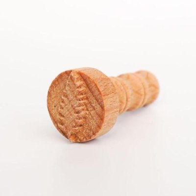 画像2: 葉っぱ*wood mini cookie stamp