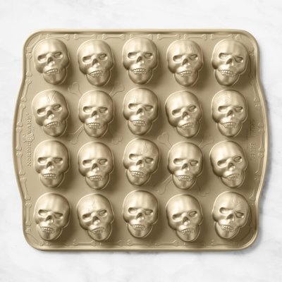 画像1: Skull Bitelet Pan/骸骨miniケーキパン