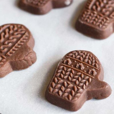 画像2: ミトン＜手袋＞＜その3＞*wood gingerbread cookie mold