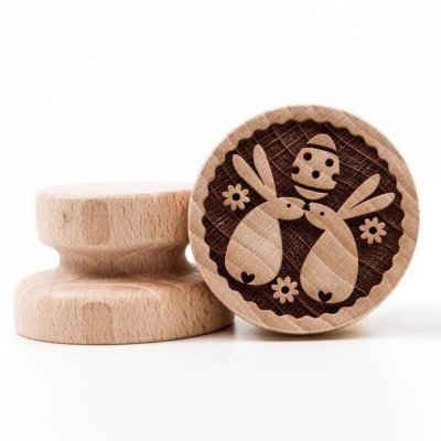 画像1: イースターバニー*wood cookie stamp