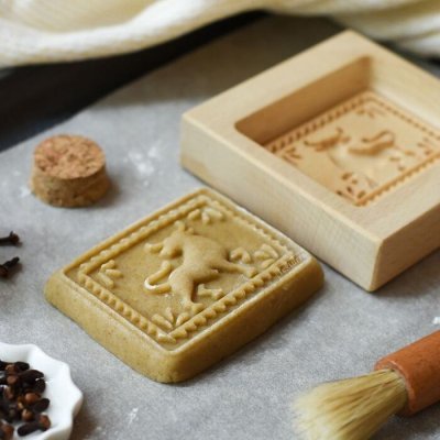 画像1: 闘牛*wood gingerbread cookie mold