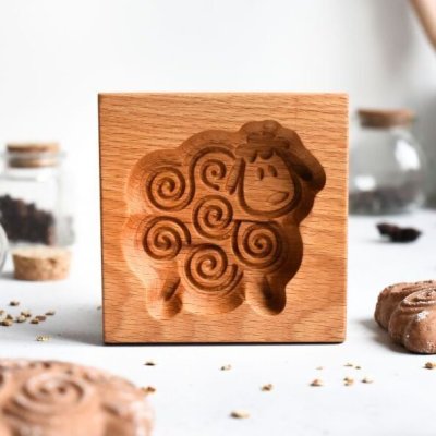 画像2: ひつじ*wood gingerbread cookie mold