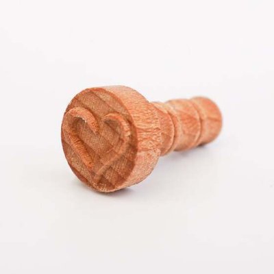 画像2: ハート*wood mini cookie stamp