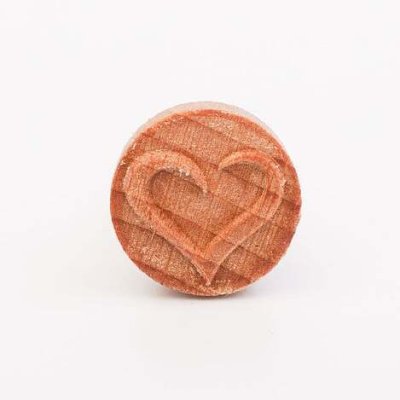 画像1: ハート*wood mini cookie stamp