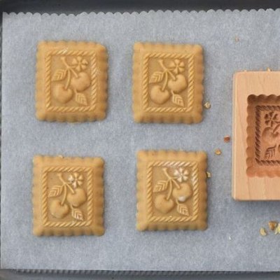 画像1: 林檎 *wood gingerbread cookie mold