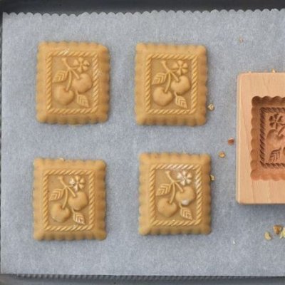 画像1: 林檎 *wood gingerbread cookie mold