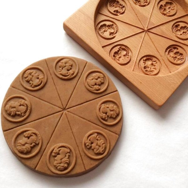 画像1: カメオ/cake with medallions*Gingerbread mold　★☆送料無料☆★  (1)