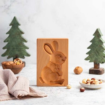 画像2: うさぎちゃん*wood gingerbread cookie mold