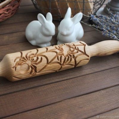 画像1: 【30％OFF/SALE】蜘蛛の巣/mini Rolling Pin