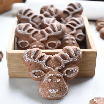 画像3: トナカイ&ベル*wood gingerbread cookie mold