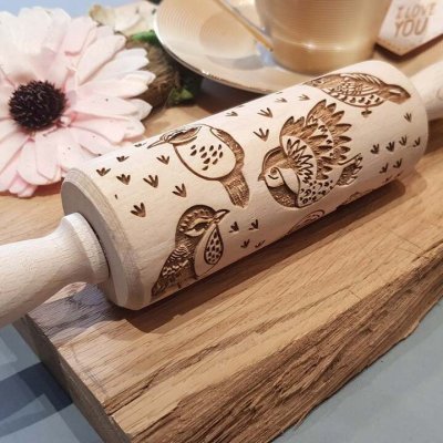 画像1: 小鳥*Bird/mini Rolling Pin