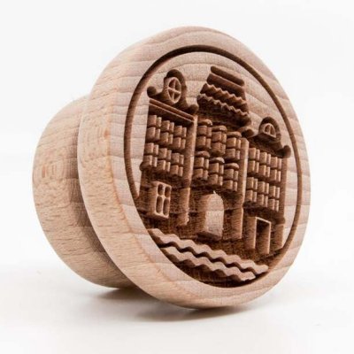 画像2: 街の風景*wood cookie stamp