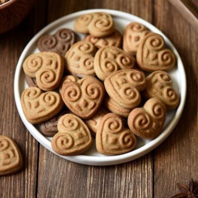 画像2: miniハート*wood gingerbread cookie mold