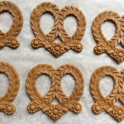 画像3: プレッツェル/Pretzel with floral pattern*cookie mold