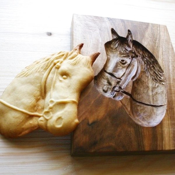 画像1: ★☆送料無料☆★ 馬/Horse Head*cookie mold (1)