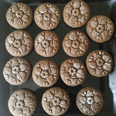 画像2: フラワー＆ベリー*wood gingerbread cookie mold