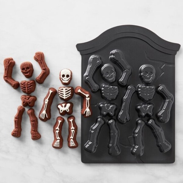 画像1: 【50％OFF/SALE】Halloween Dancing Skeleton Pan/不気味な踊る骸骨パン (1)