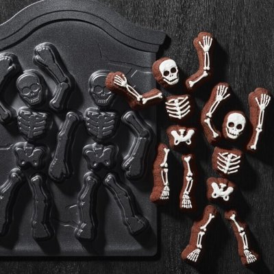 画像2: 【50％OFF/SALE】Halloween Dancing Skeleton Pan/不気味な踊る骸骨パン