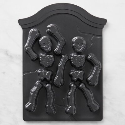 画像1: 【50％OFF/SALE】Halloween Dancing Skeleton Pan/不気味な踊る骸骨パン